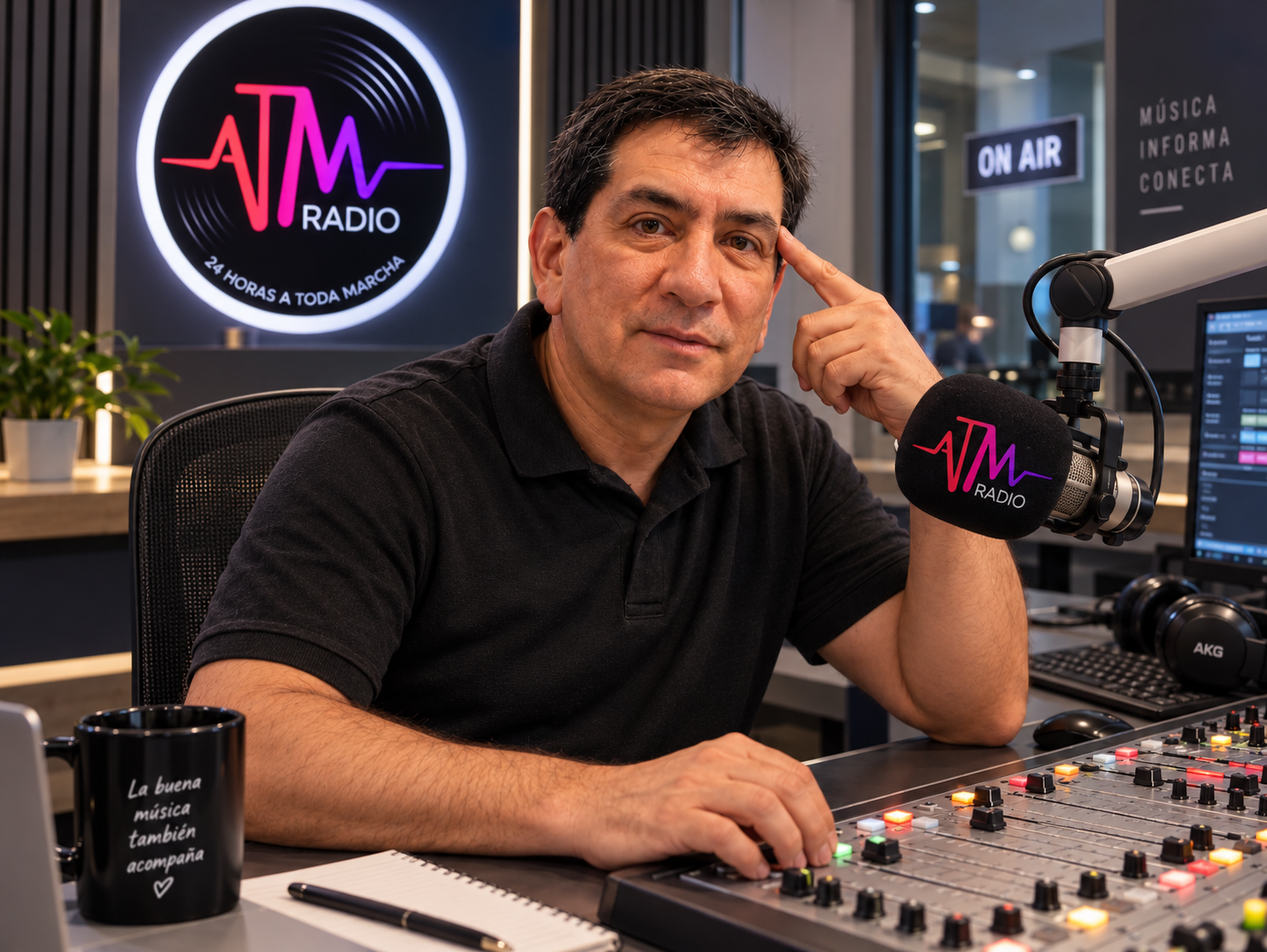 Equipo de A Toda Marcha de ATM Radio FM · RE7